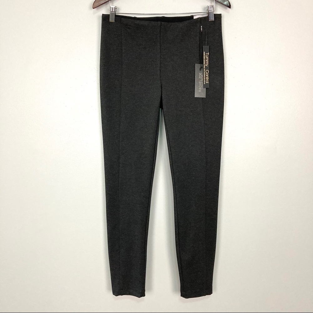 Rachel Zoe Tummy Control Leggings Ponte Knit Gray